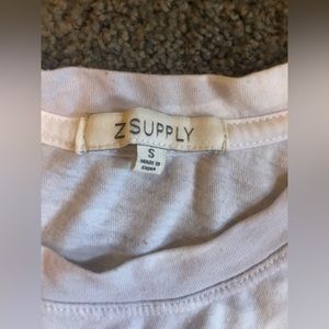 White camo Z supply T-shirt